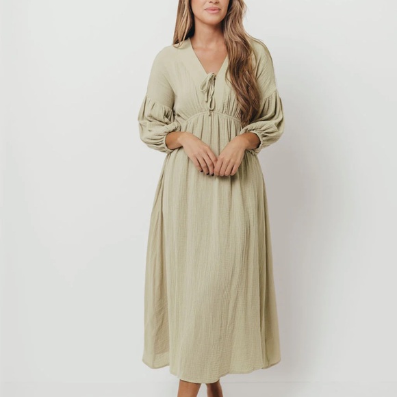 Worth Collection Olive Hunter Dress - Picture 6 of 6